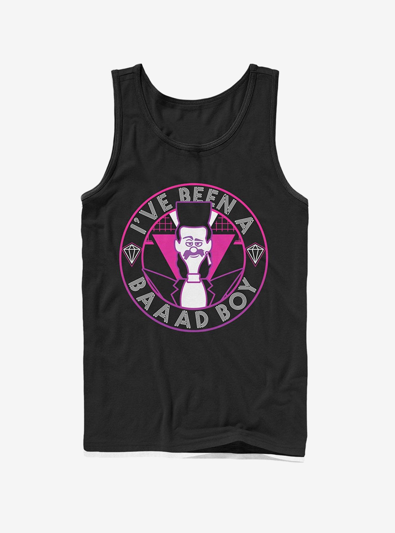 Balthazar Bad Boy Catchphrase Tank, BLACK, hi-res