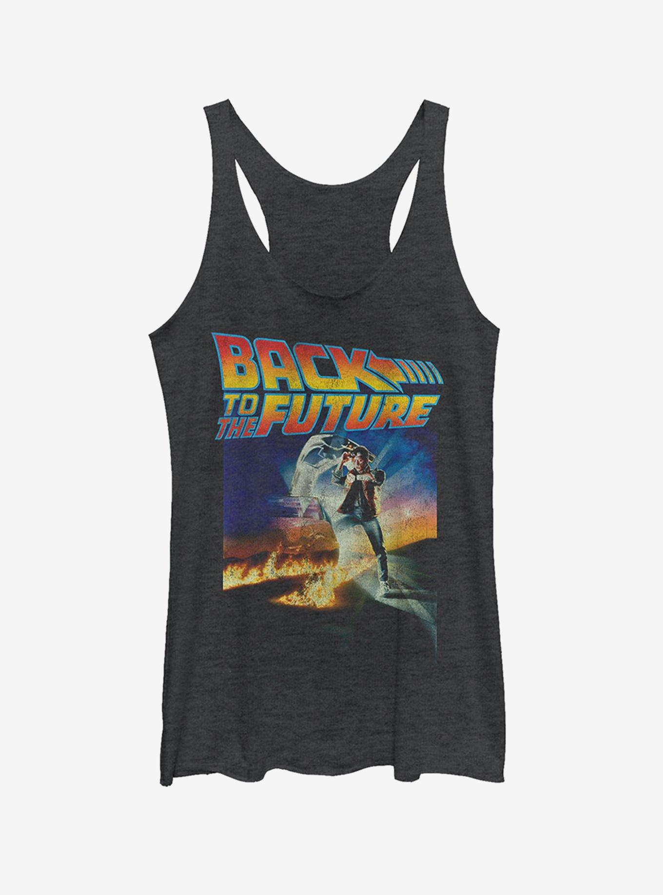 Retro Marty McFly Poster Girls Tank, , hi-res