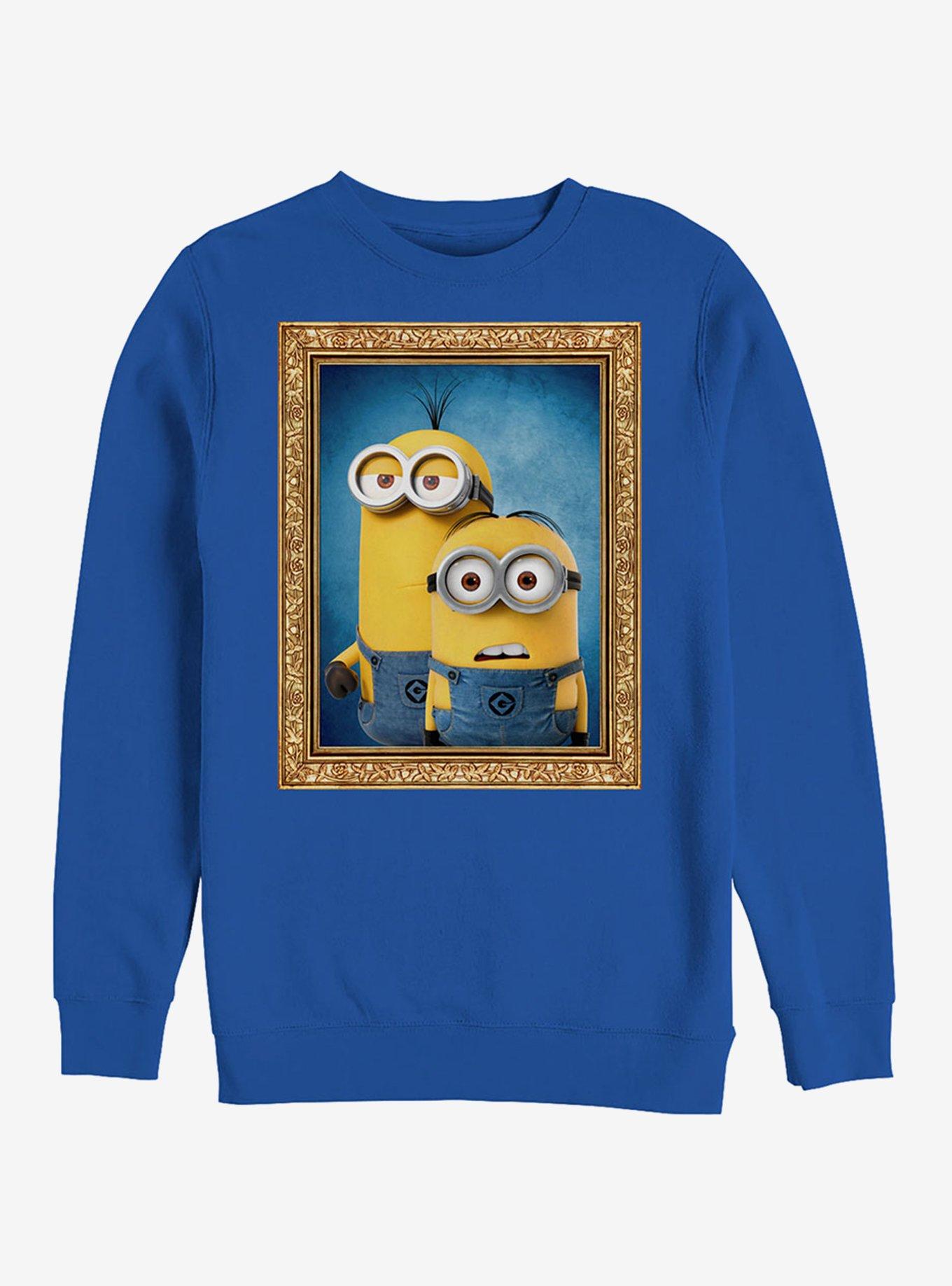 Minions Frame Sweatshirt, ROYAL, hi-res