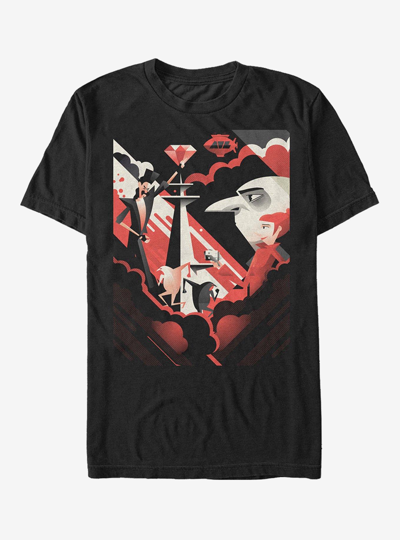 Modern Jewel Heist T-Shirt, BLACK, hi-res