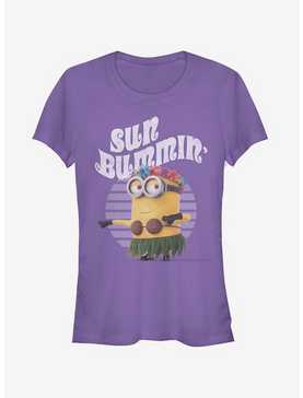 Minion Sun Bummin' Hula Girls T-Shirt, , hi-res