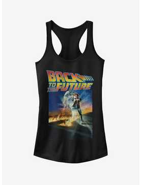 Retro Marty McFly Poster Girls Tank, , hi-res