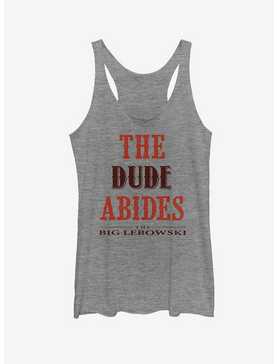 The Dude Abides Girls Tank, , hi-res