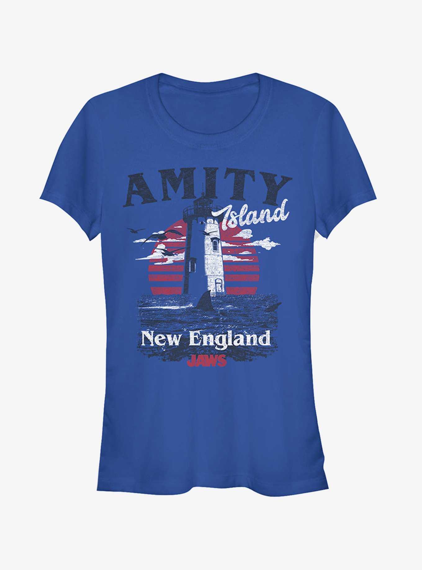 Amity Island Tourist Lighthouse Girls T-Shirt, , hi-res
