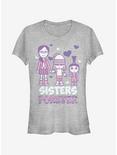 Despicable Me Sisters Forever Girls T-Shirt, ATH HTR, hi-res