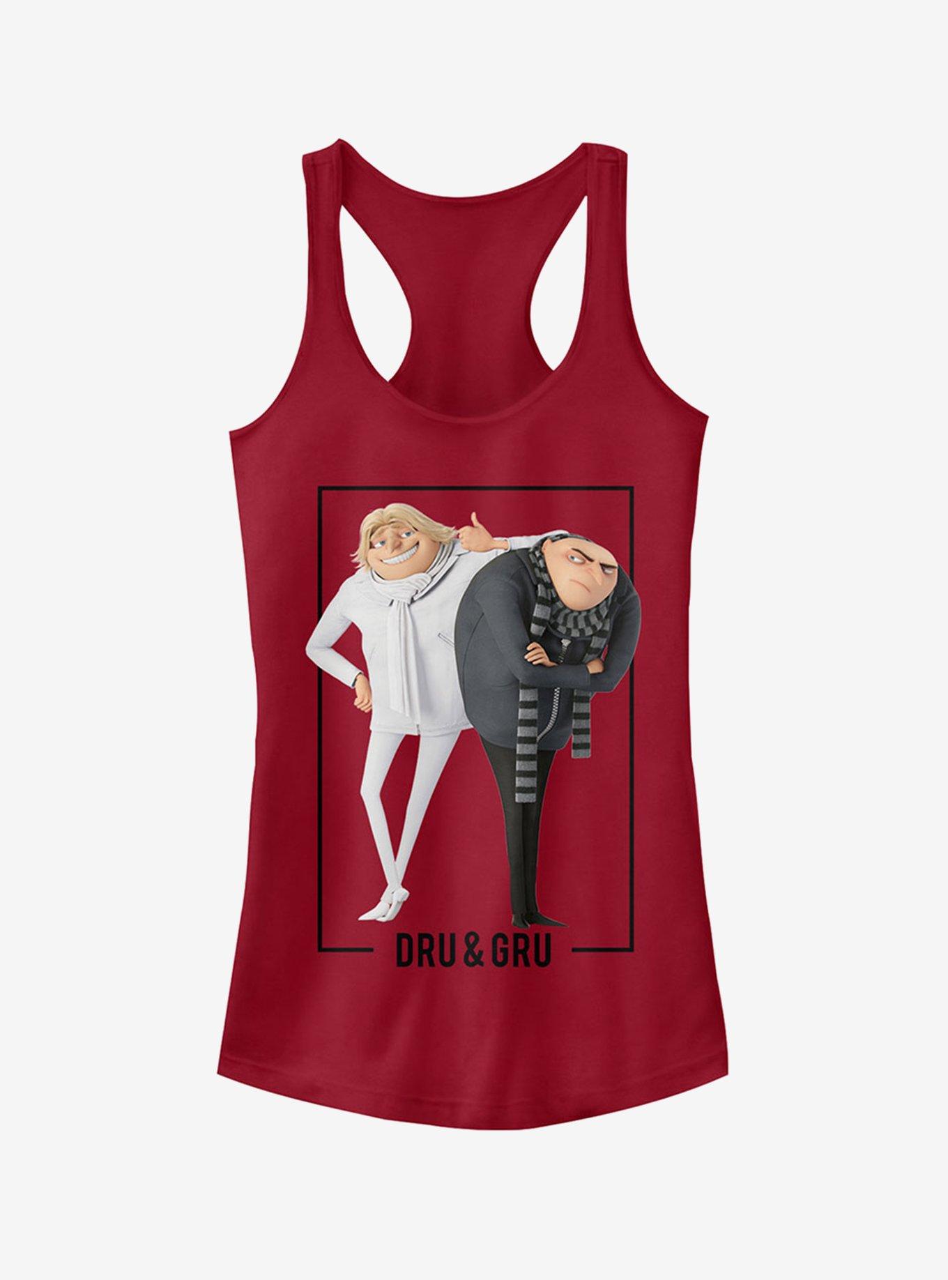 Dru and Gru Brothers Girls Tank