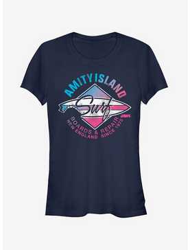 Amity Island Surfboard Repair Girls T-Shirt, , hi-res