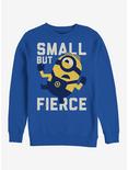 Minion Small But Fierce Sweatshirt, ROYAL, hi-res