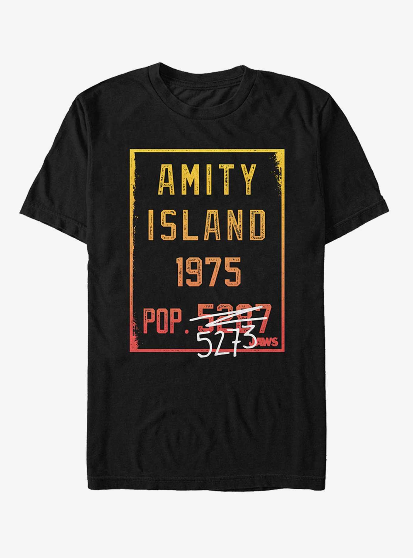 Amity Island Population T-Shirt, , hi-res