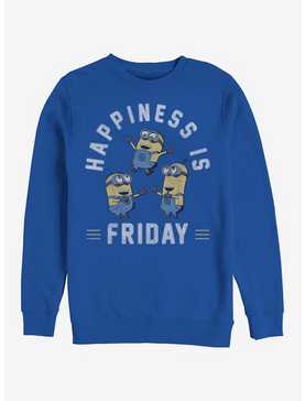 Minion Happiness is Friday Sweatshirt, , hi-res