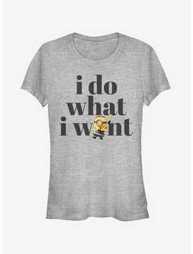 Minion Do What I Want Girls T-Shirt, , hi-res
