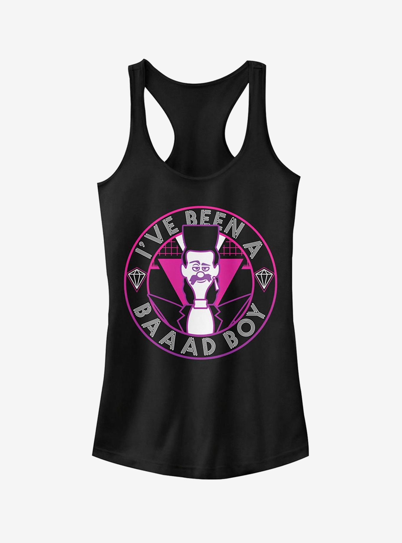 Balthazar Bad Boy Catchphrase Girls Tank, BLACK, hi-res