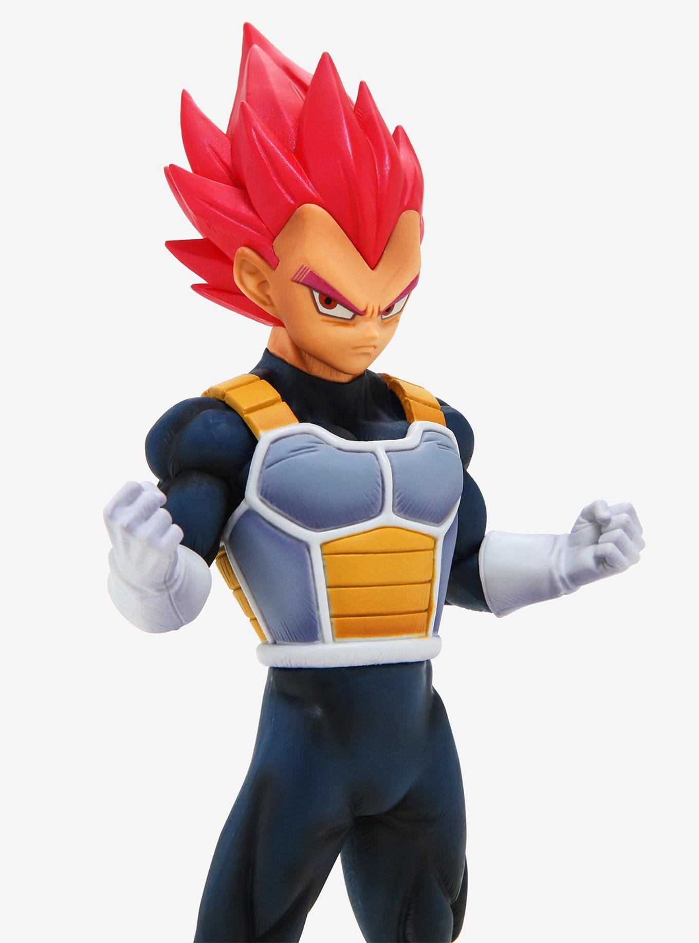 Banpresto Dragon Ball Super the Movie Super Saiyan God Vegeta Collectible Figure, , hi-res