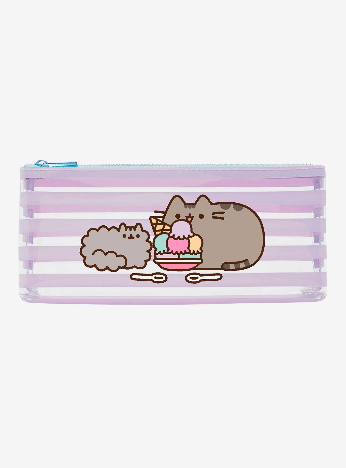 Pusheen Striped Pencil Case, , hi-res