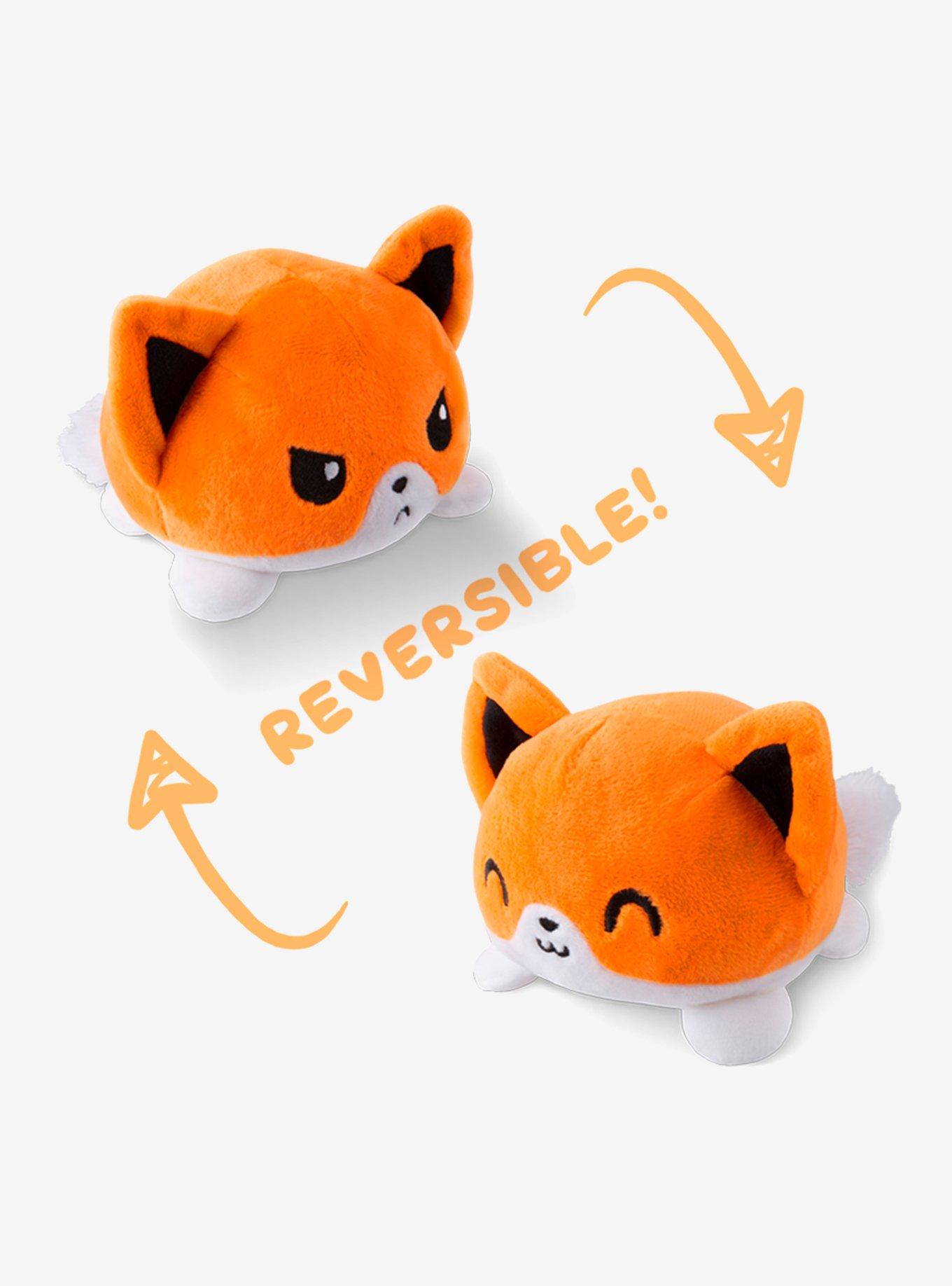 Chibipuff Fox Reversible Plush, , hi-res