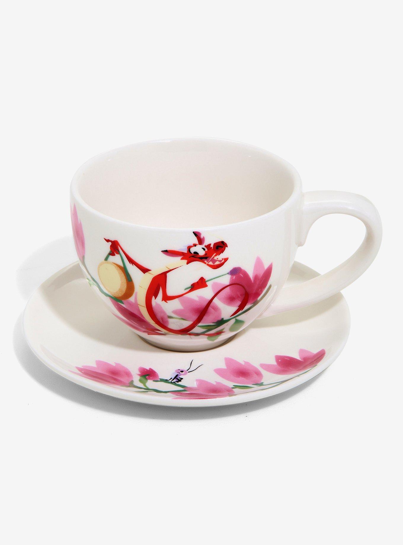 Disney Mulan Mushu Cri-Kee Teacup & Saucer Set, , hi-res
