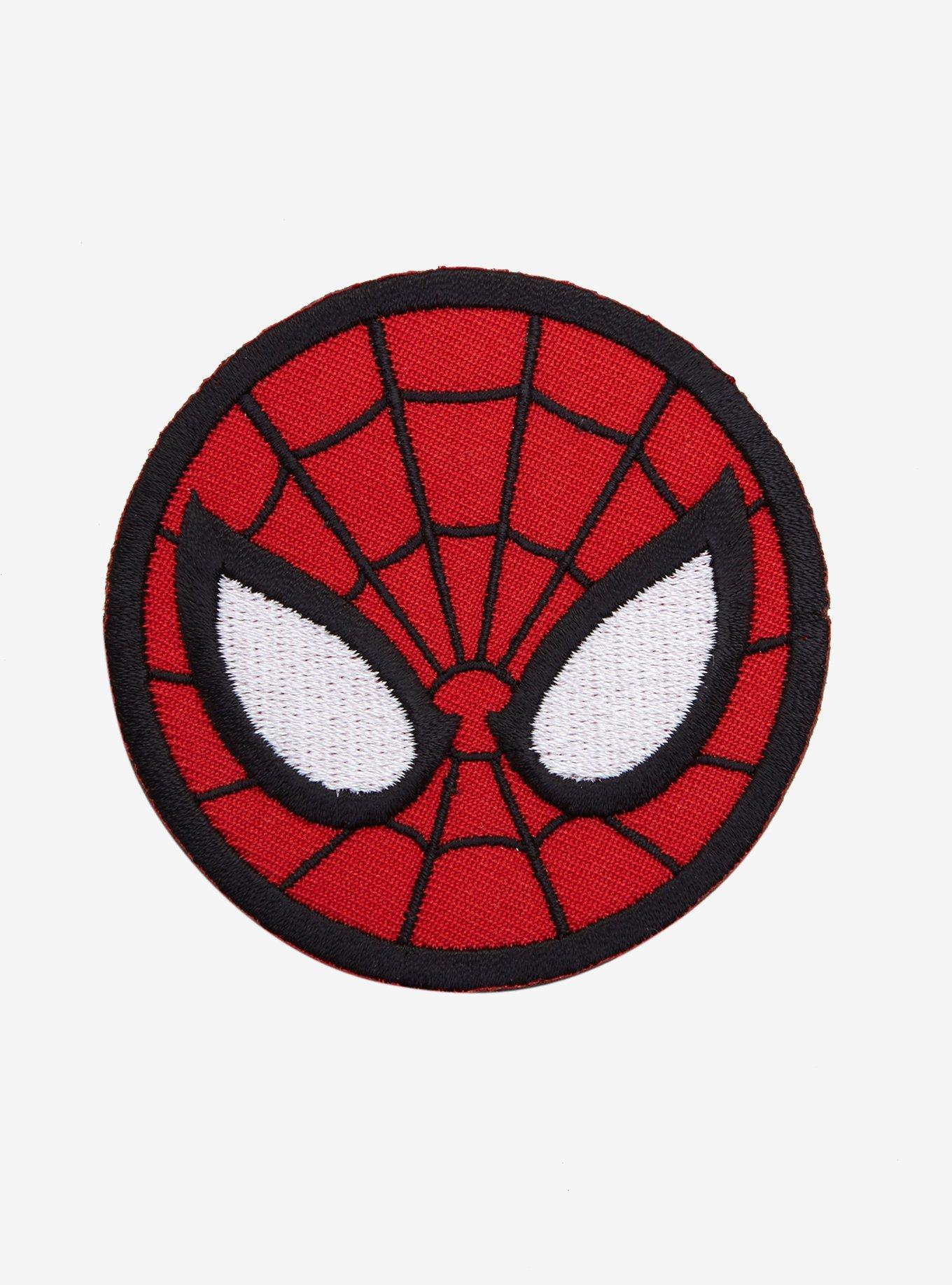 Spiderman Head Iron on Patch 