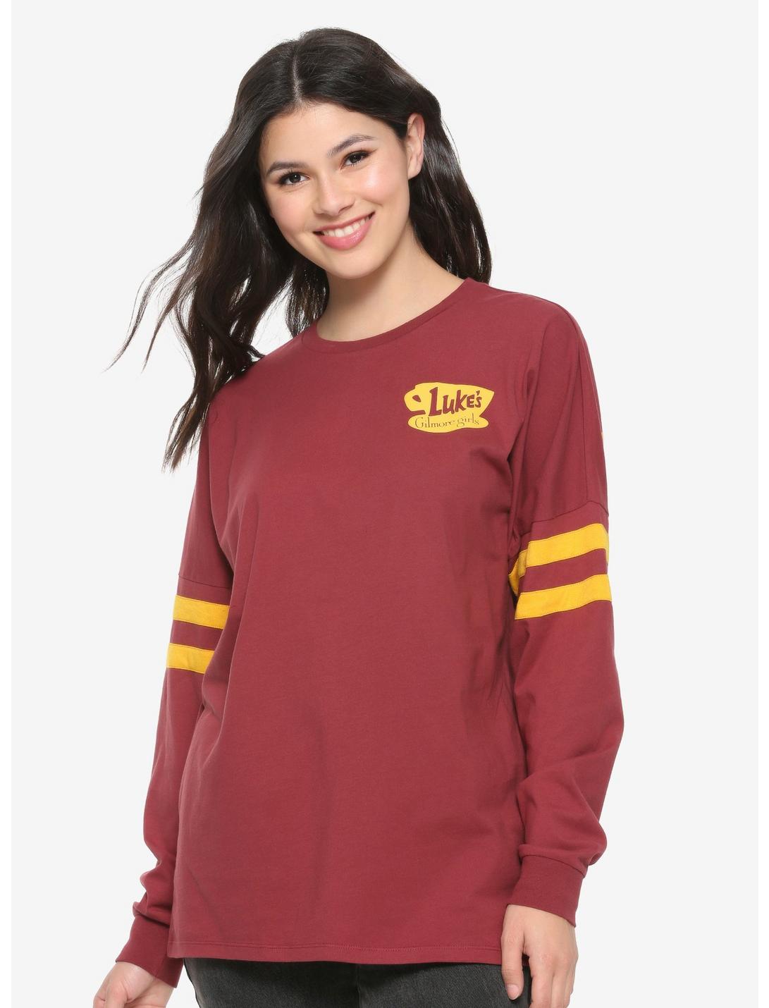 Gilmore Girls Luke's Diner Hype Jersey - BoxLunch Exclusive, RED, hi-res