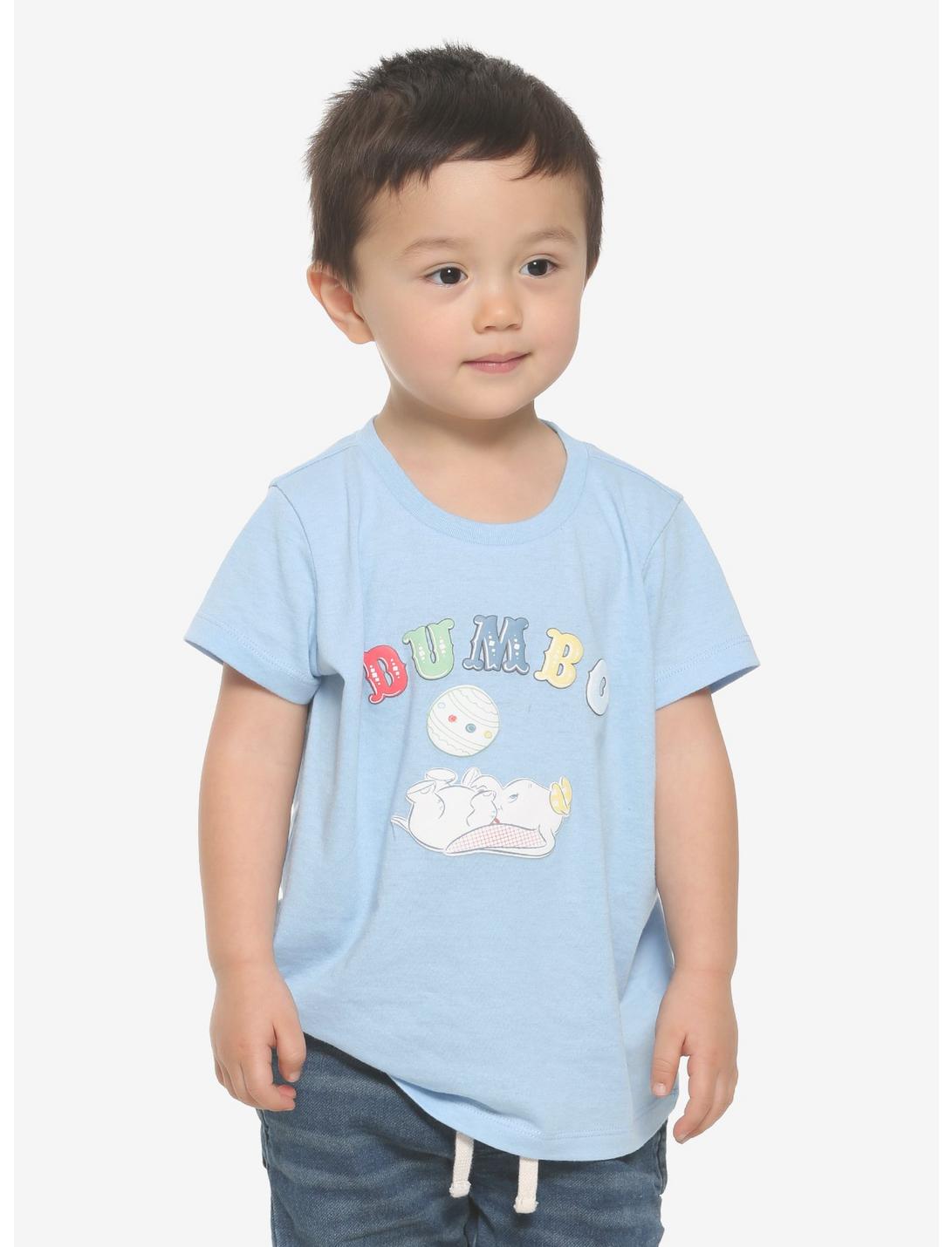 Disney Dumbo Puff Print Toddler T-Shirt - BoxLunch Exclusive, BLUE, hi-res