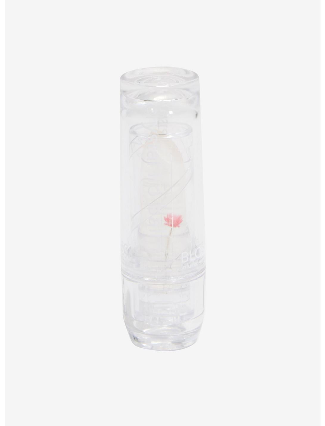 Blossom Sheer Hydrating Crystal Pink Flower Lip Balm, , hi-res