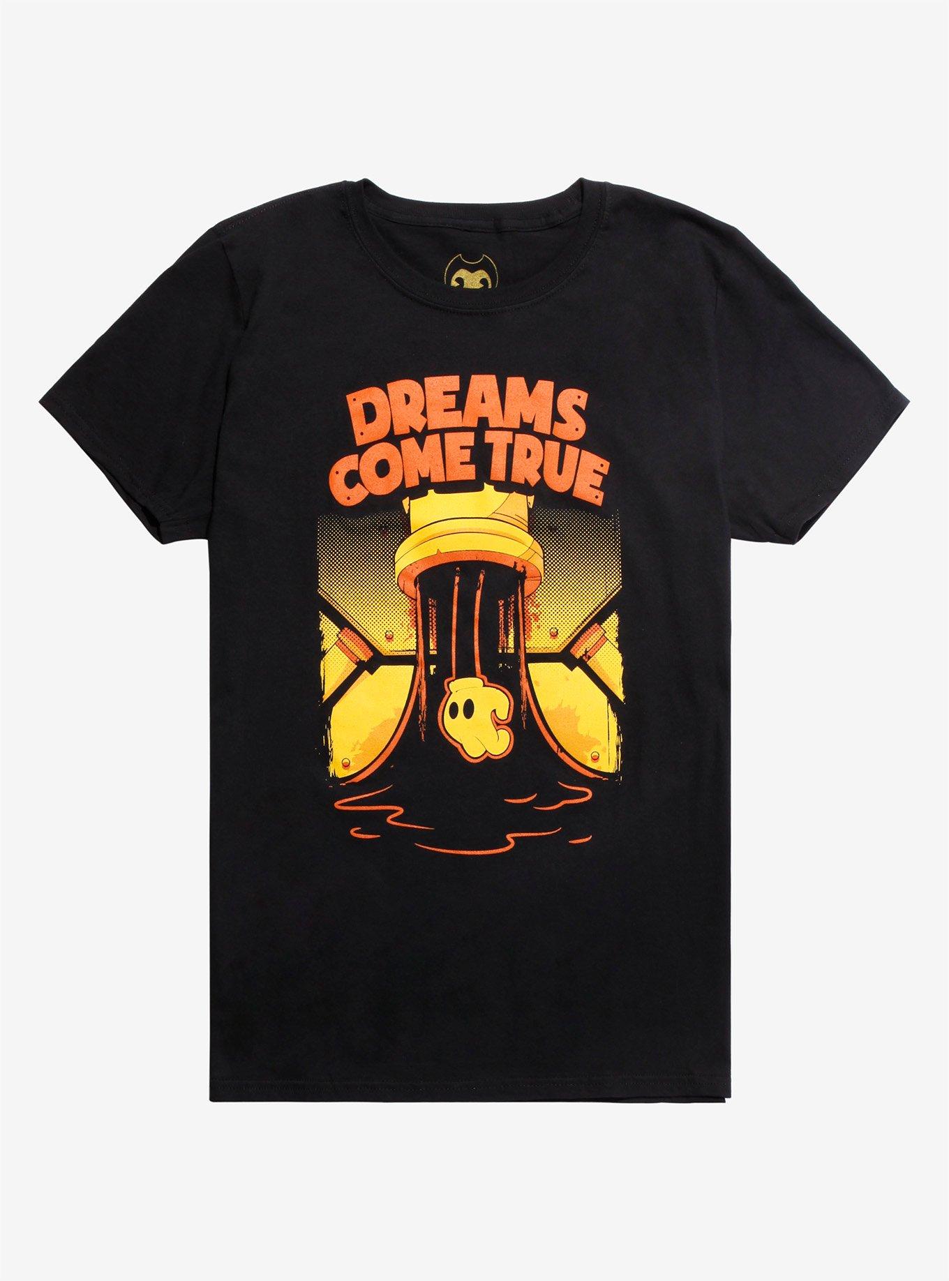 Bendy And The Ink Machine Chapter 5 Dreams Come True T-Shirt, BLACK, hi-res