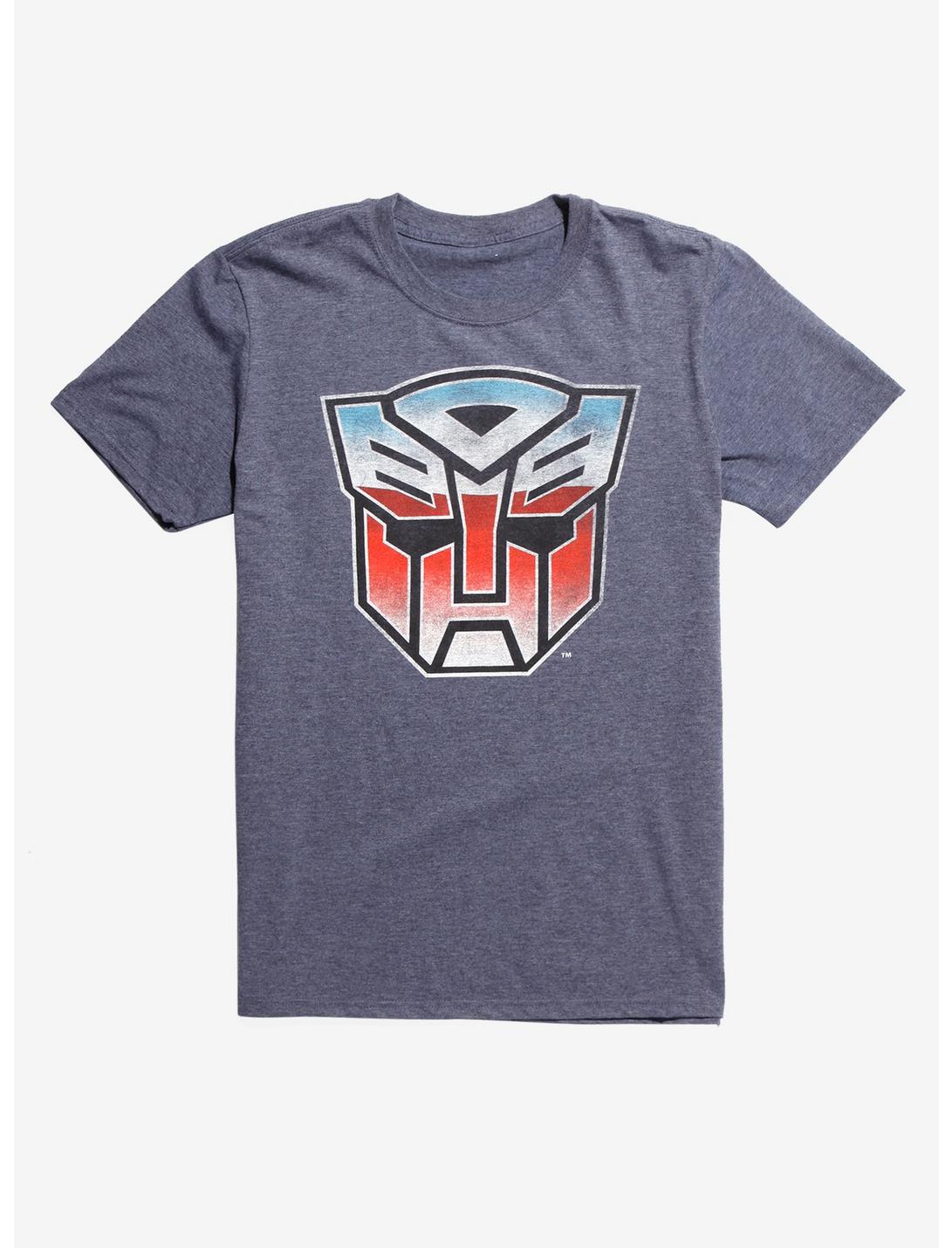 Transformers Autobot Logo T-Shirt, CHARCOAL HEATHER, hi-res