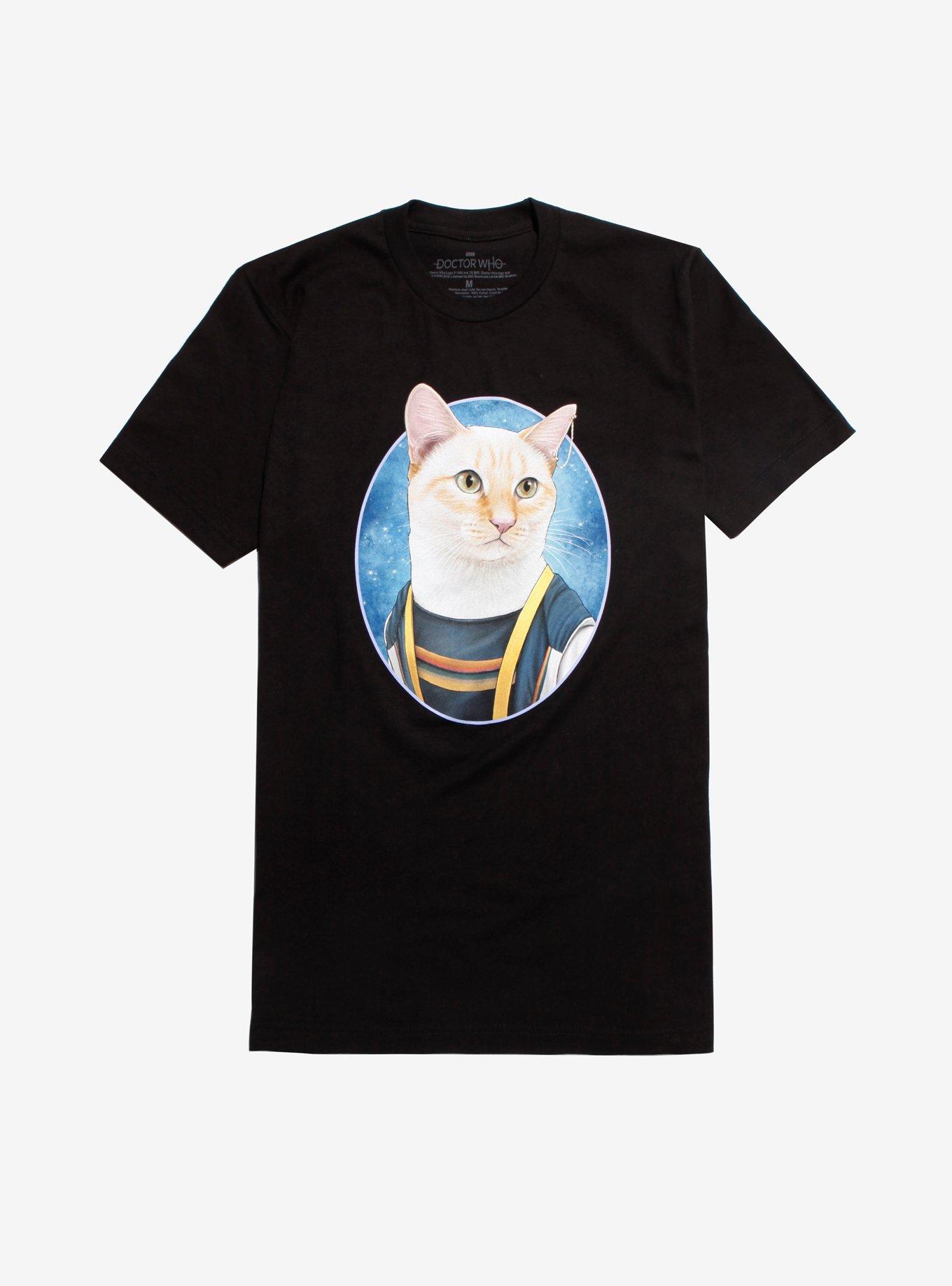 Doctor Who Jenny Parks Illustrations Thirteenth Doctor T-Shirt Hot Topic Exclusive, BLACK, hi-res