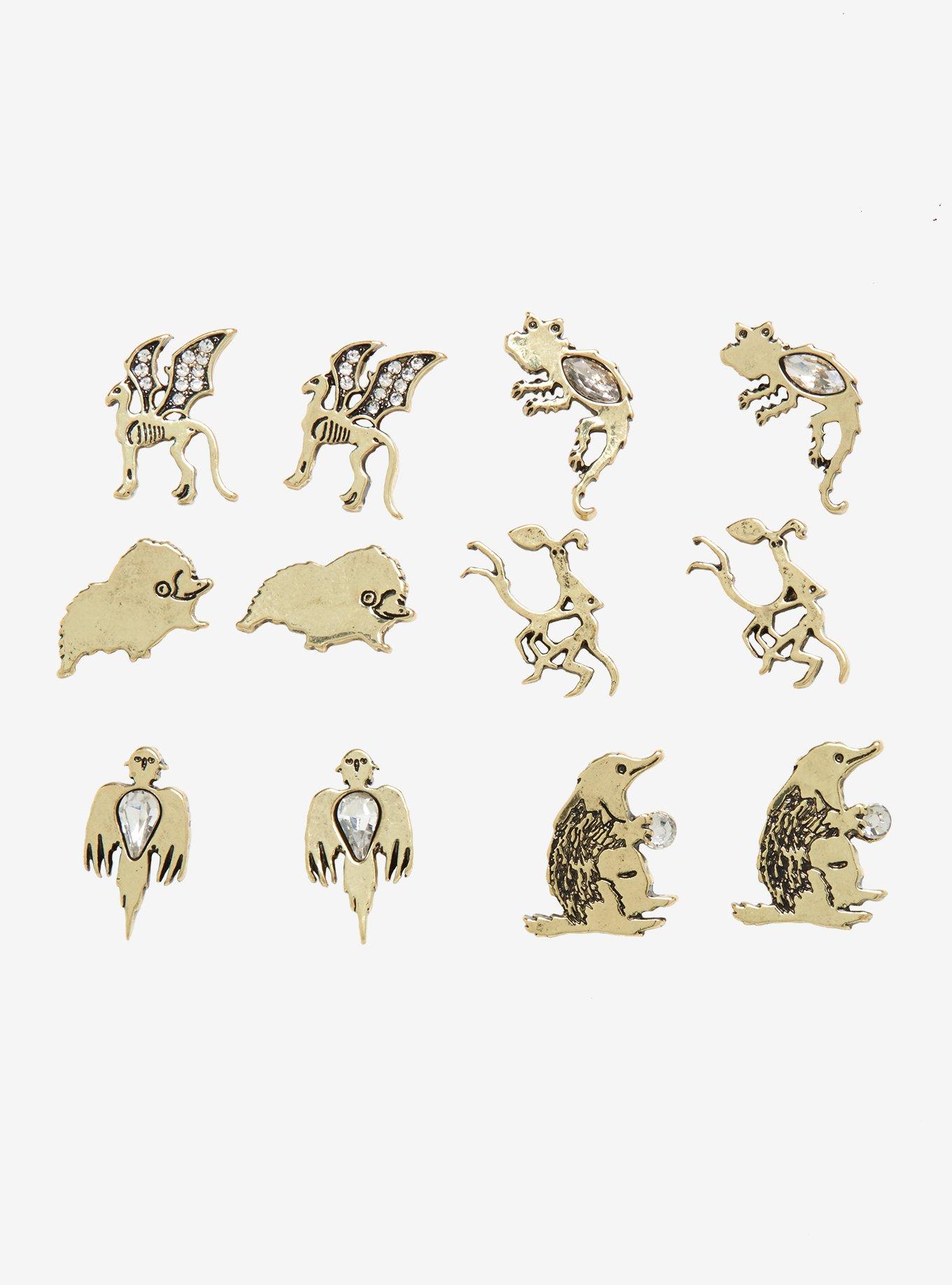 Fantastic Beasts: The Crimes Of Grindelwald Creature Earring Set, , hi-res