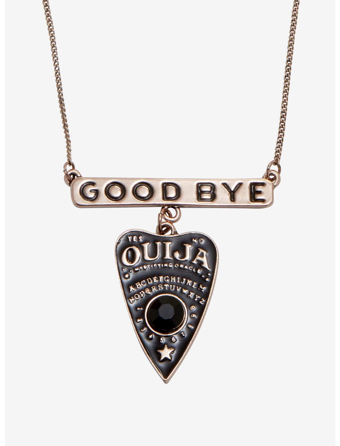 Ouija Goodbye Bar Necklace, , hi-res