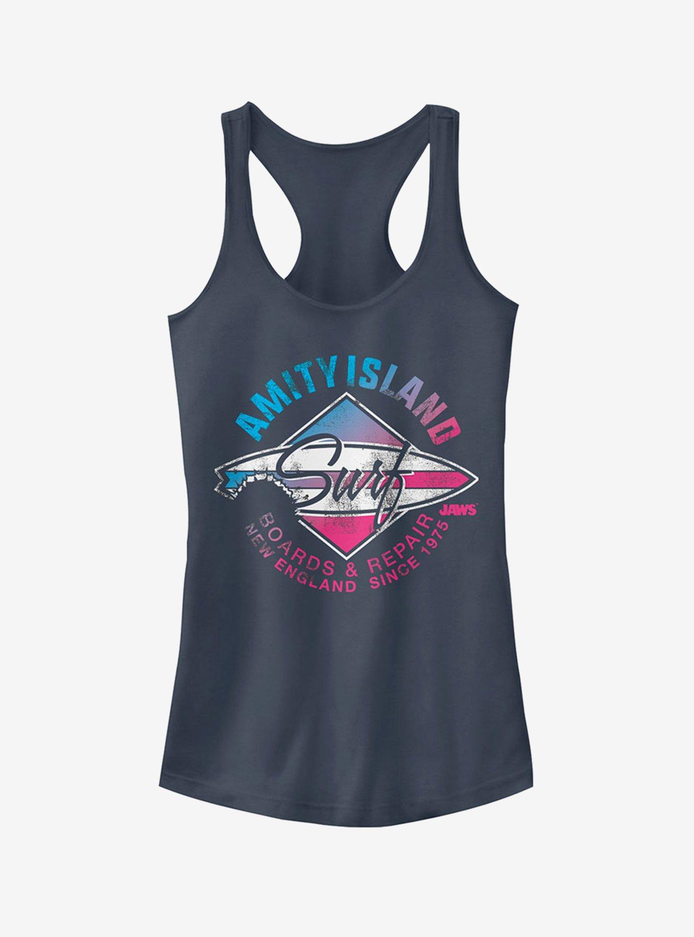 Amity Island Surfboard Repair Girls Tank, , hi-res