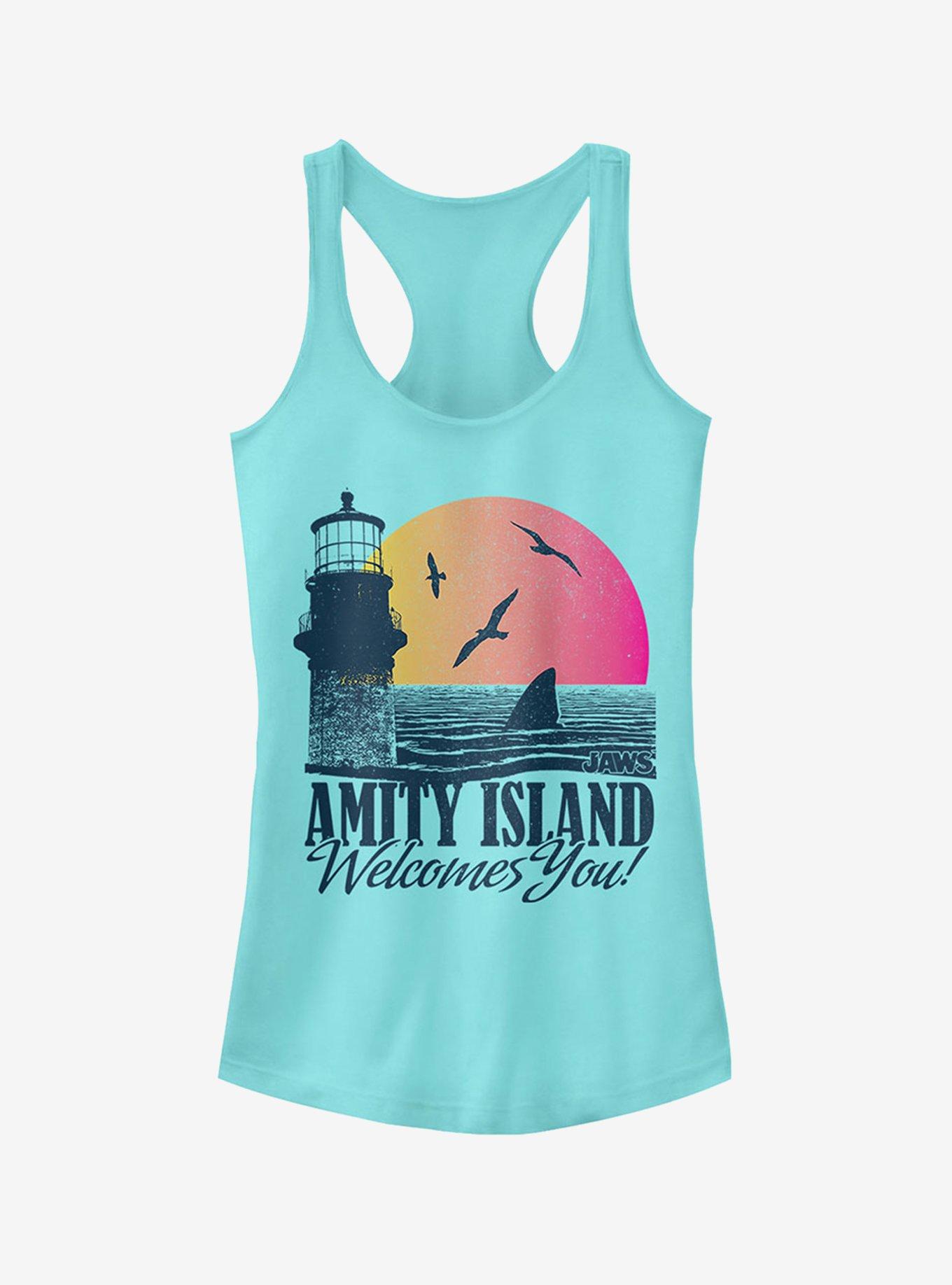 Amity Island Tourist Welcome Girls Tank, , hi-res