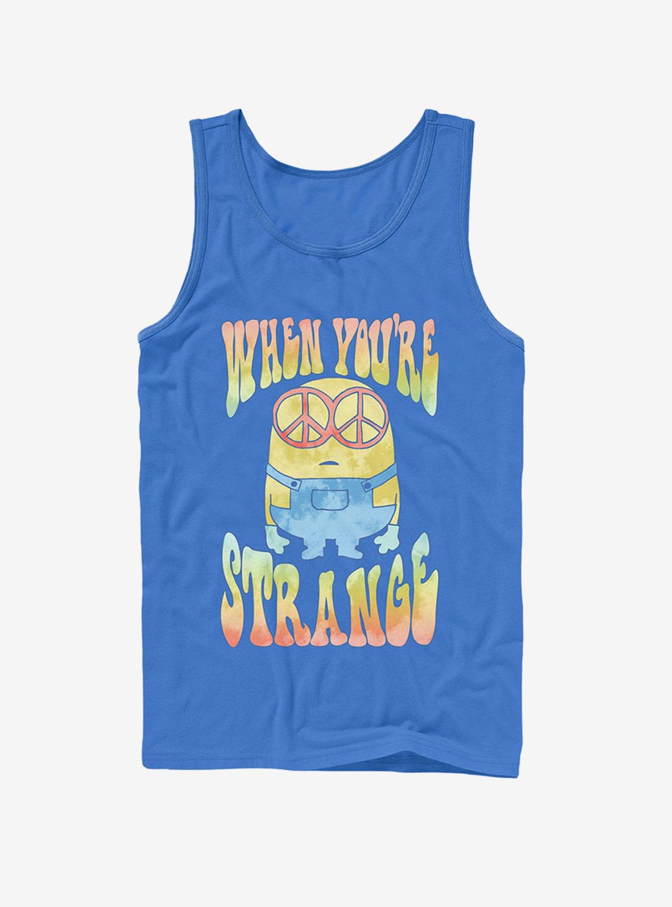 Minion Tie-Dye Strange Tank, ROYAL, hi-res