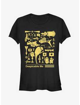 Minion Worker Strike Girls T-Shirt, , hi-res