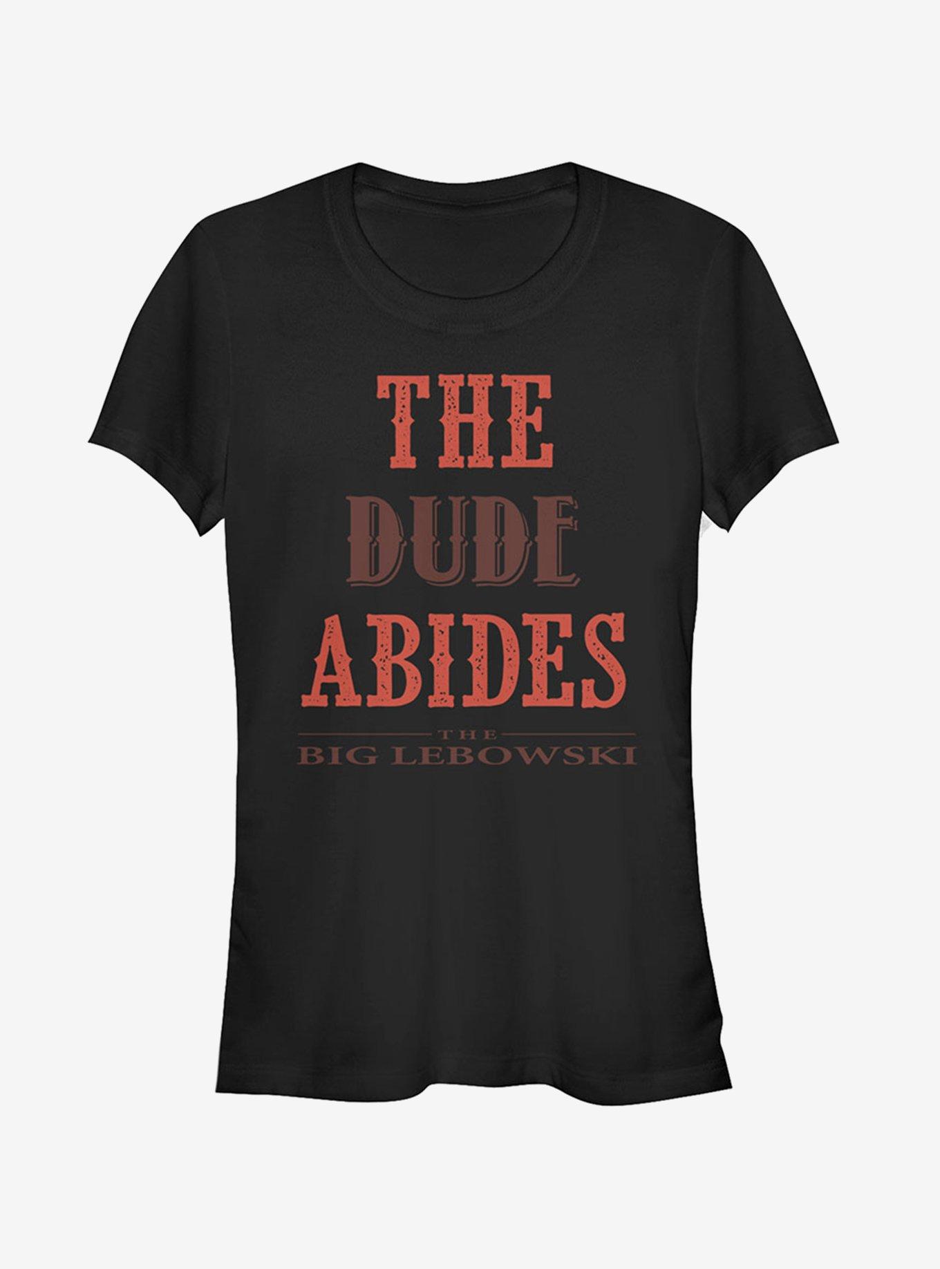 The Dude Abides Girls T-Shirt, ATH HTR, hi-res