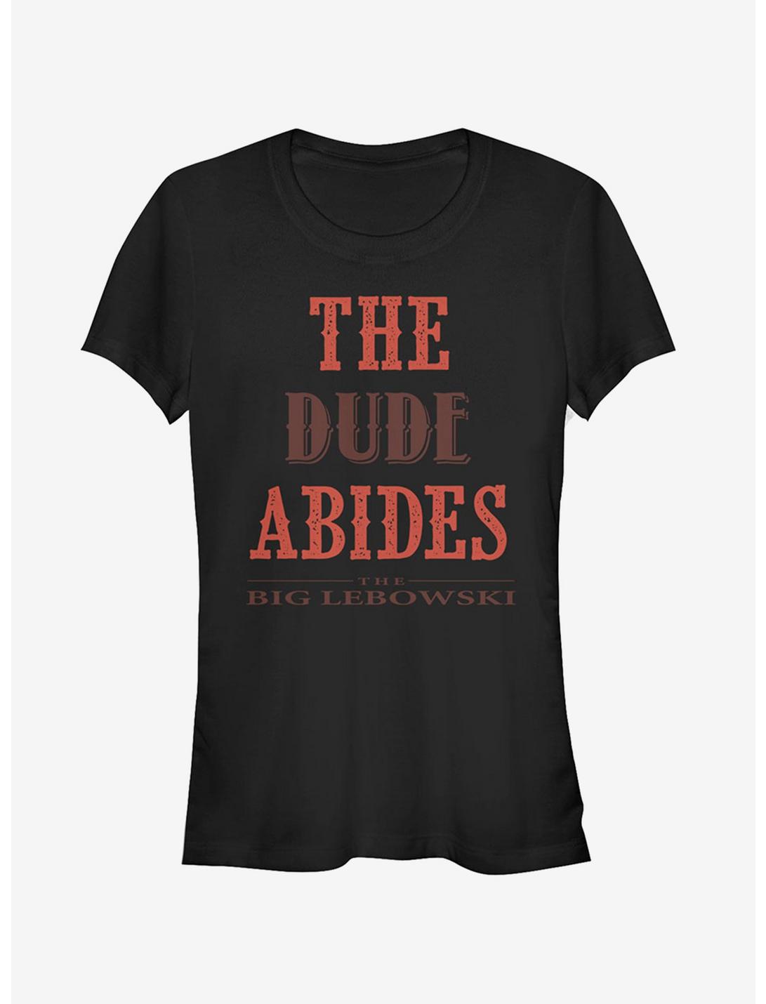 The Dude Abides Girls T-Shirt, BLACK, hi-res