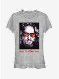 The Dude Sunglasses Poster Girls T-Shirt, ATH HTR, hi-res