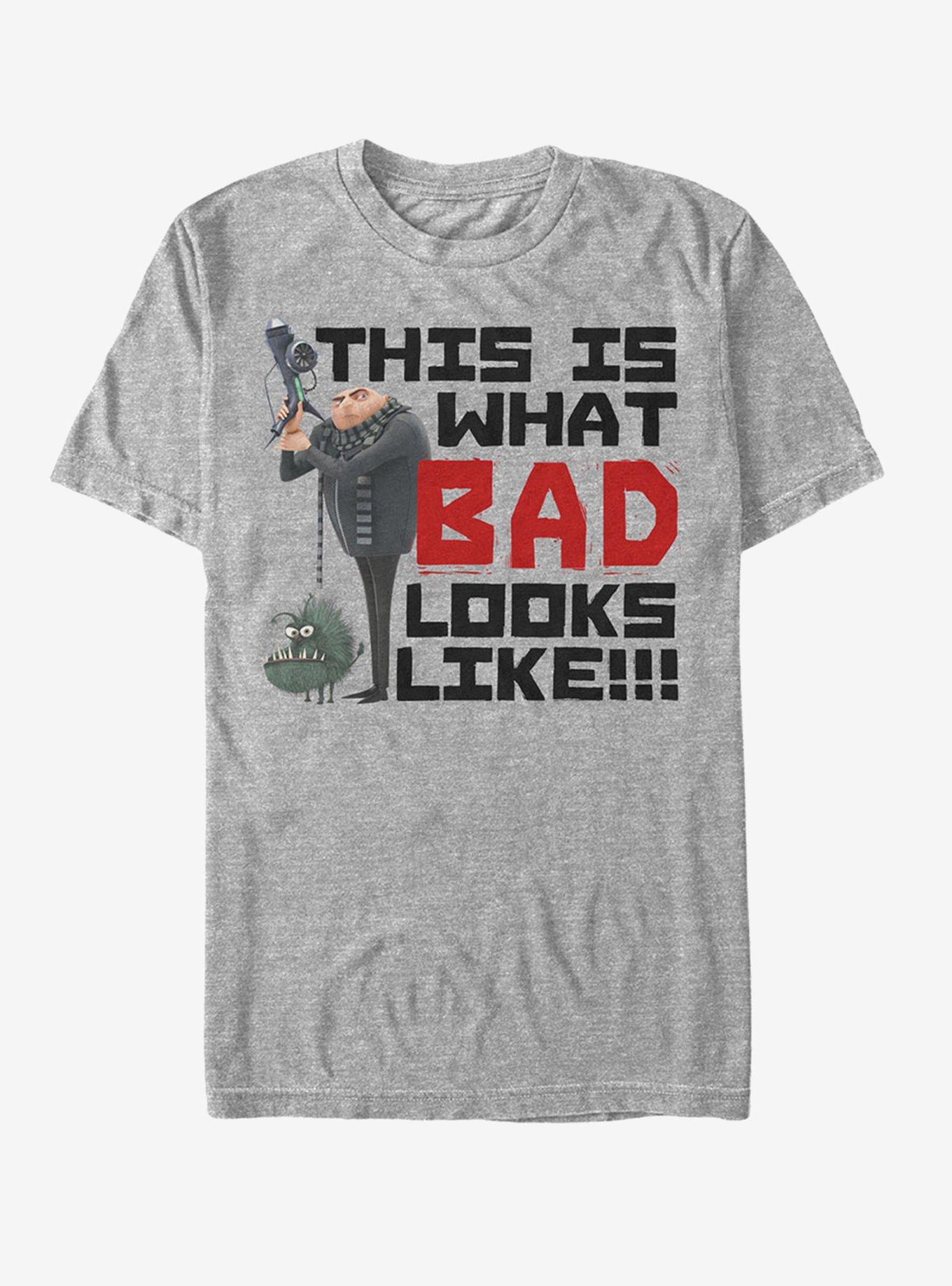 Gru Bad T-Shirt, ATH HTR, hi-res