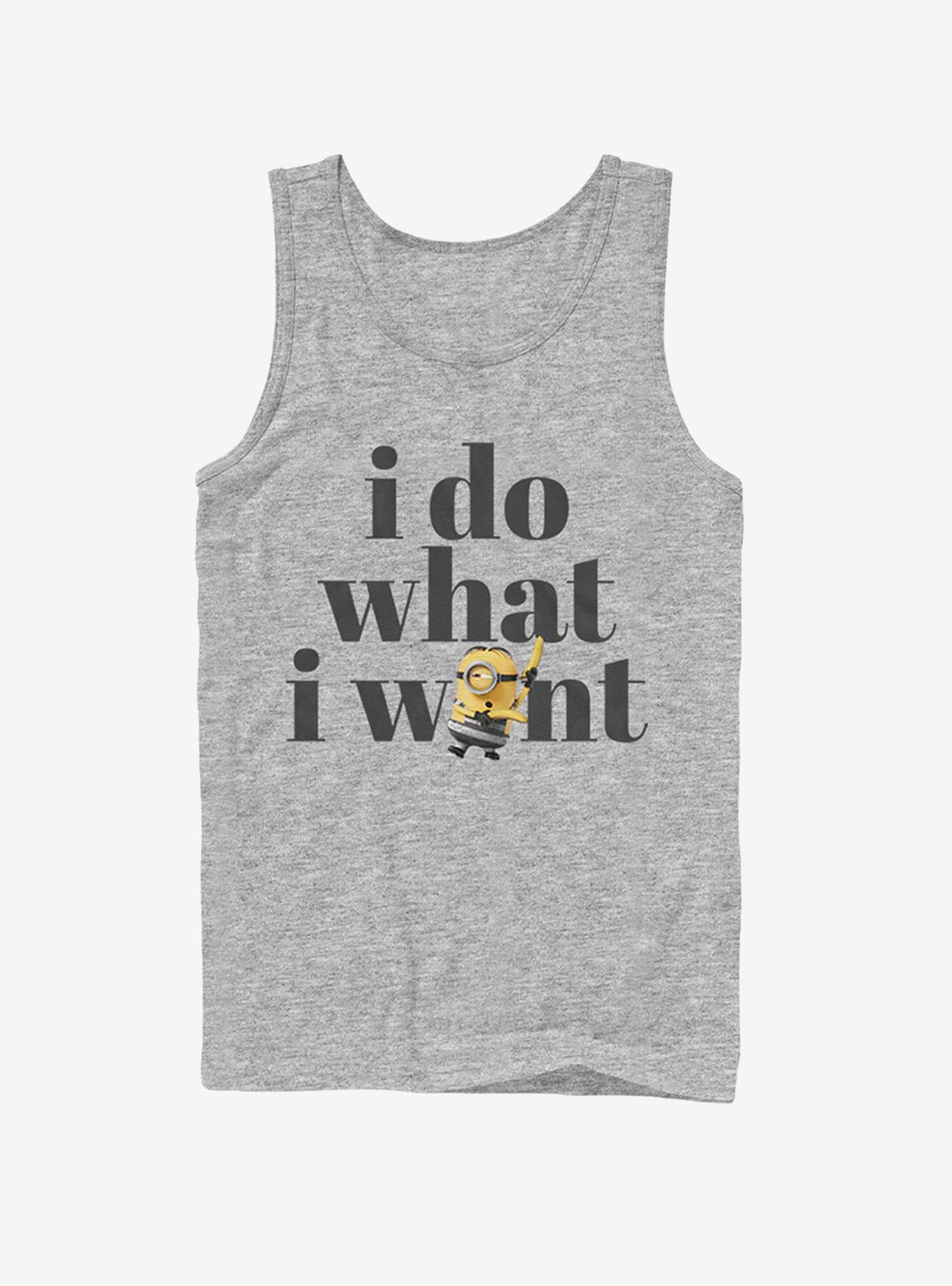 Minion Do What I Want Tank, , hi-res