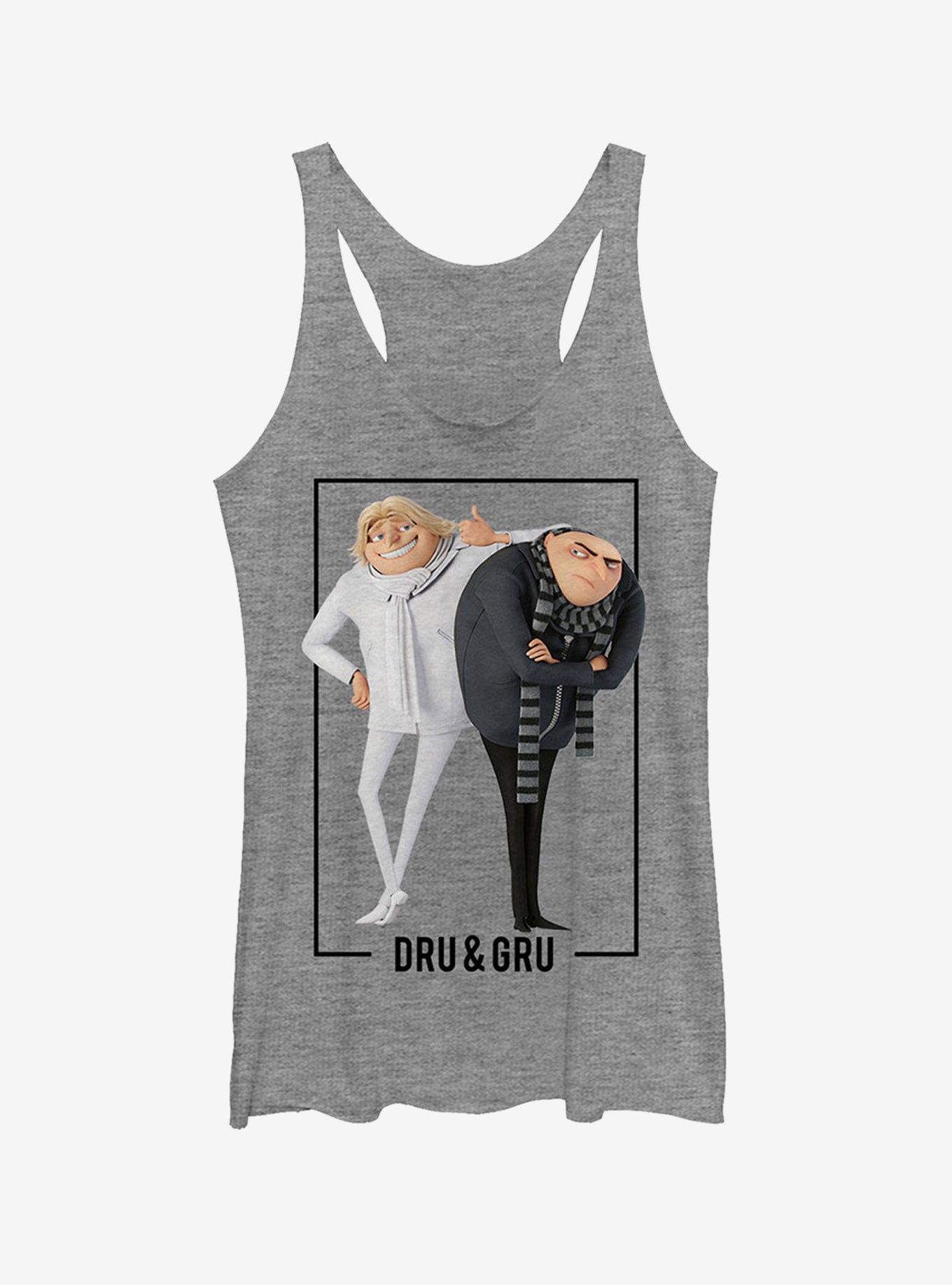 Dru and Gru Brothers Girls Tank