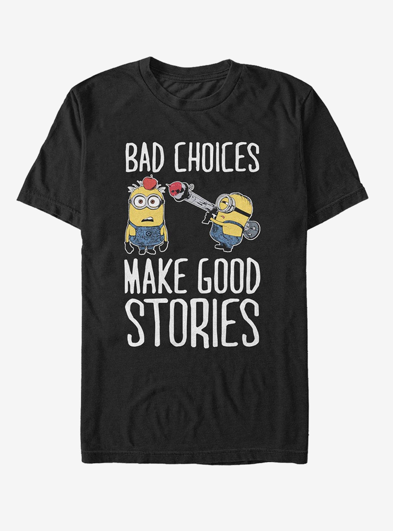 Minion Bad Choices T-Shirt, , hi-res