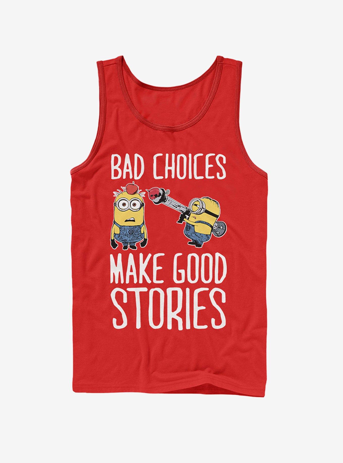 Minion Bad Choices Tank, , hi-res