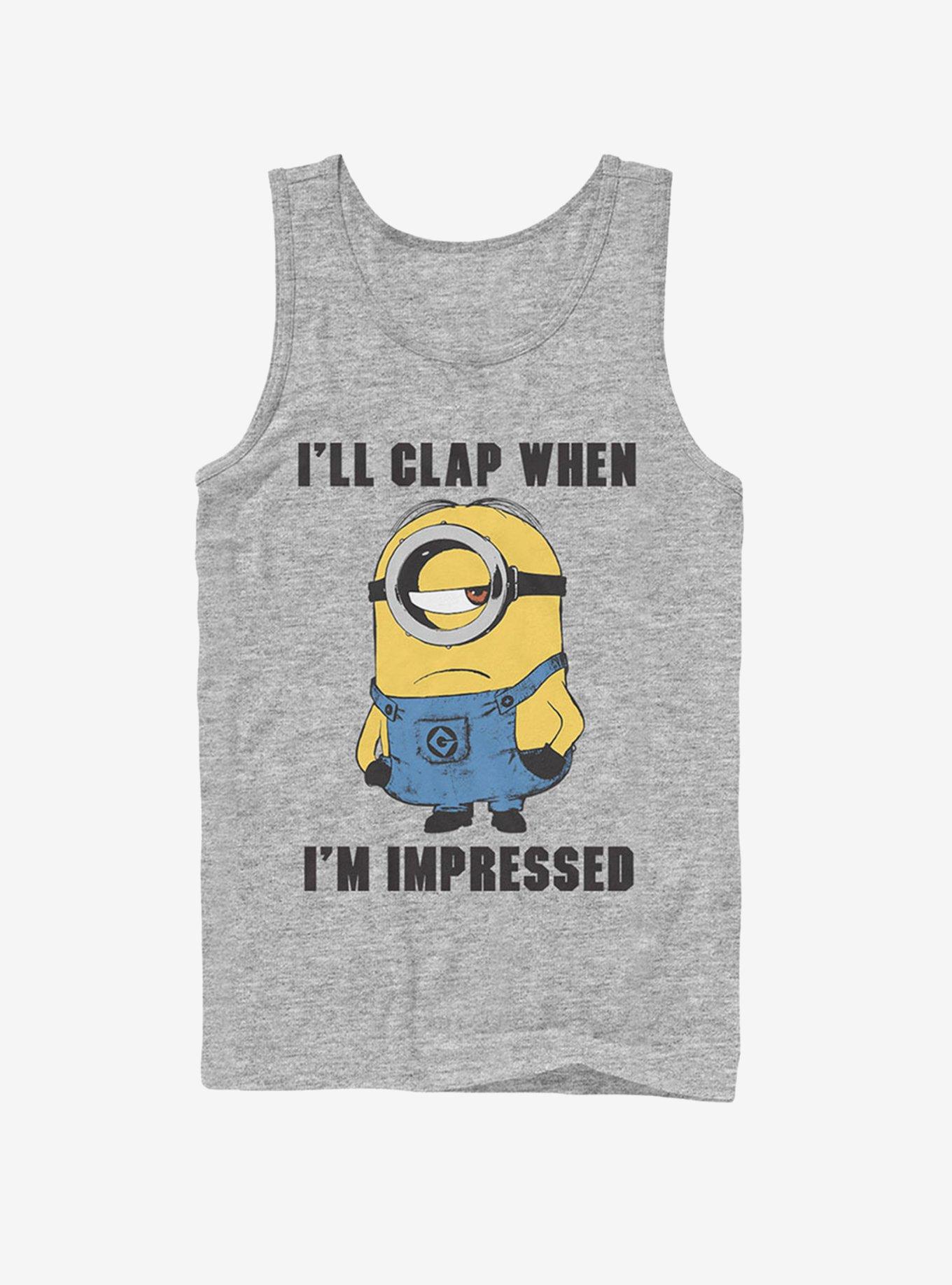 Minions Clap When Impressed Tank, ATH HTR, hi-res