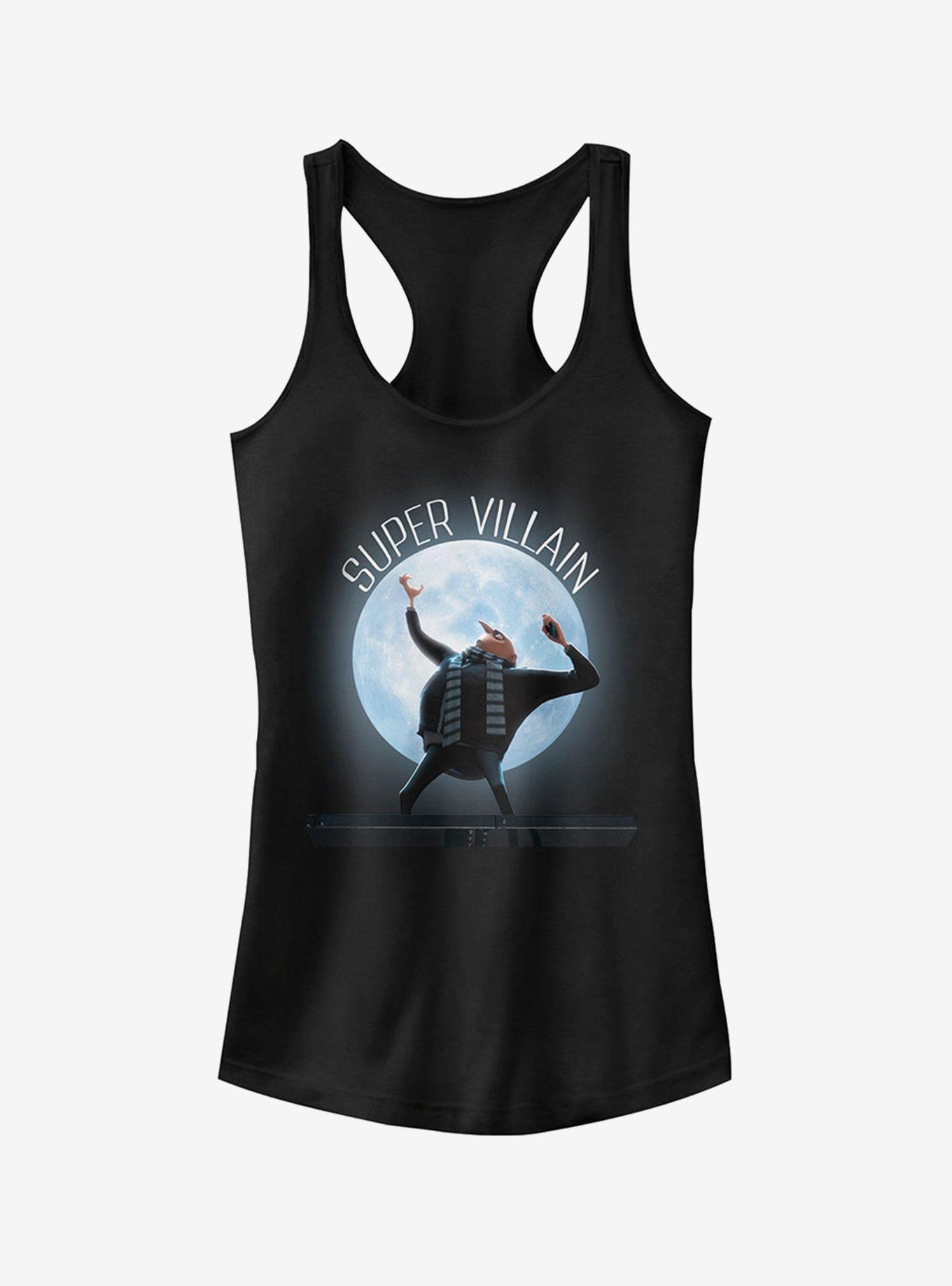 Gru Supervillain Moon Girls Tank, BLACK, hi-res