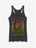 Minion Live on Stage Poster Girls Tank, BLK HTR, hi-res