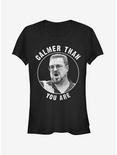 Walter Calmer Than You Girls T-Shirt, BLACK, hi-res