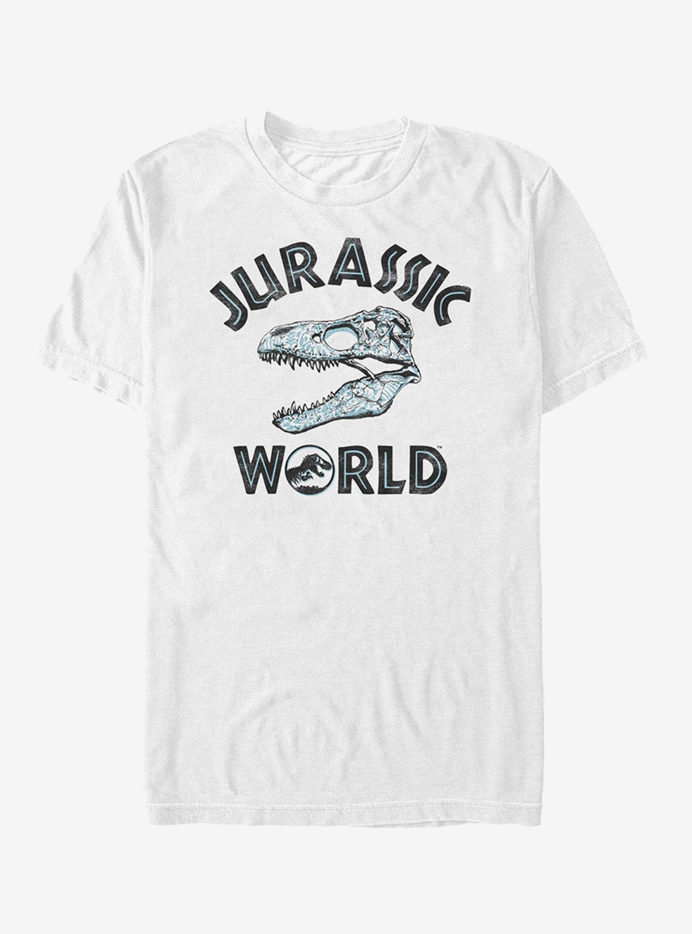 Jurassic World Fallen Kingdom Skeleton Logo T-Shirt