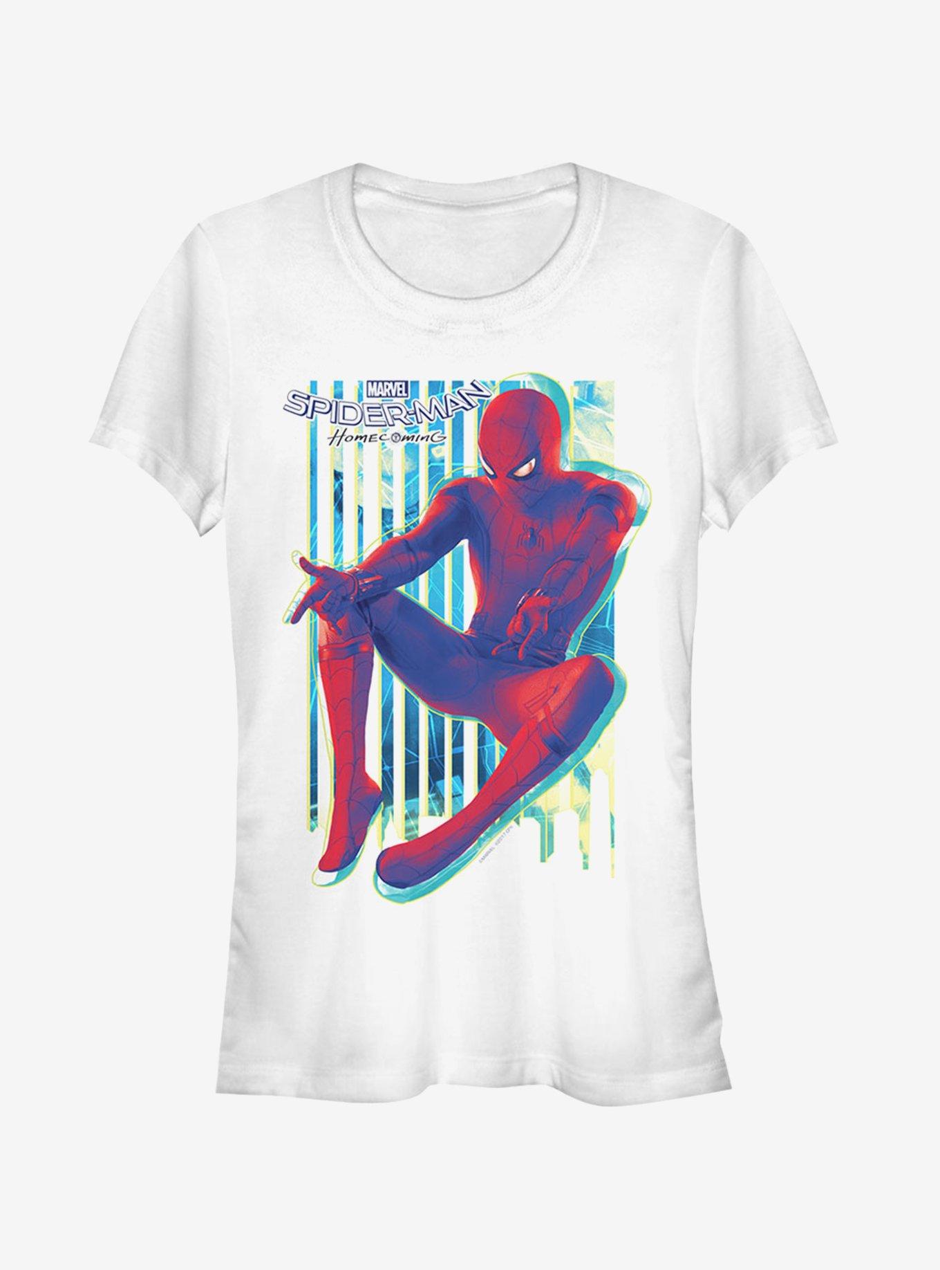 Marvel Spider-Man Homecoming Artistic Print Girls T-Shirt, , hi-res