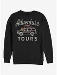Adventure Car Tours Sweatshirt, BLACK, hi-res