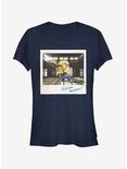 Minion Banana Karate Girls T-Shirt, NAVY, hi-res