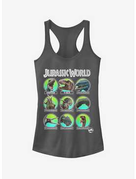 Jurassic World Fallen Kingdom Dino All Stars Girls Tank, , hi-res